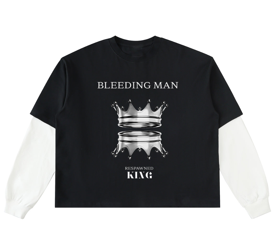 Bleeding Man – Respawned King Long Sleeve
